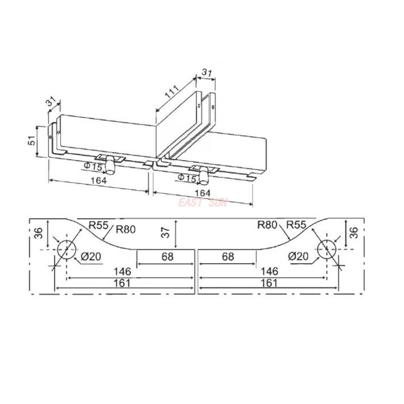 Encaixe de patch PMA-600