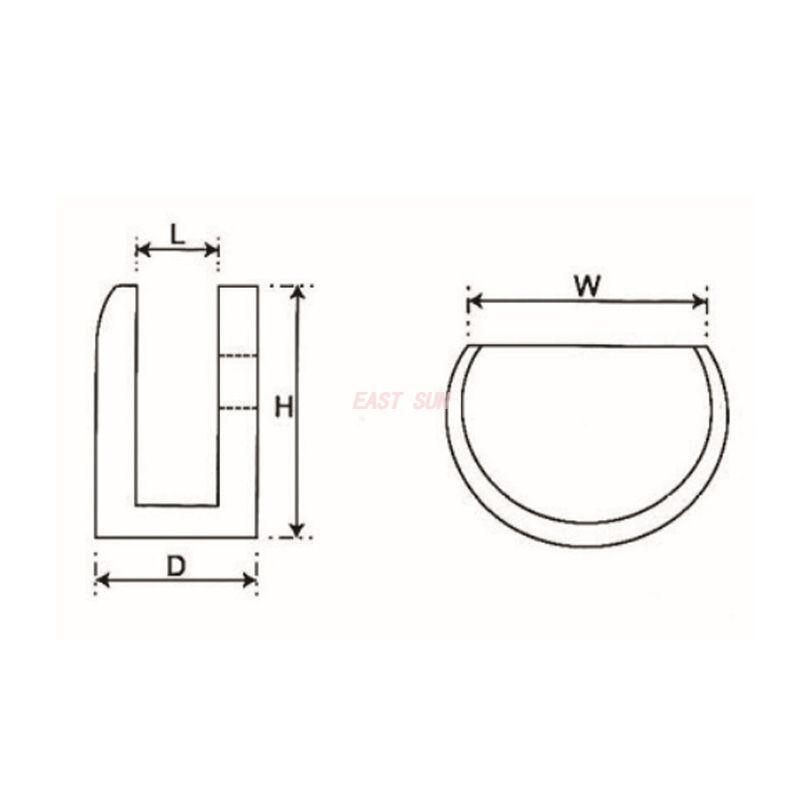 bra&ccedil;adeira de vidro