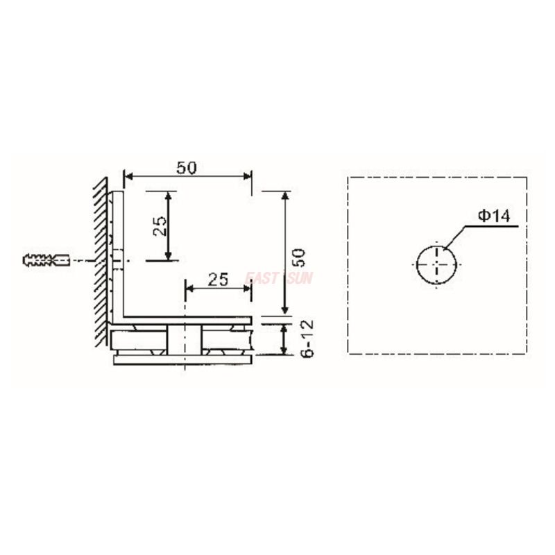 bra&ccedil;adeiras de painel de vidro
