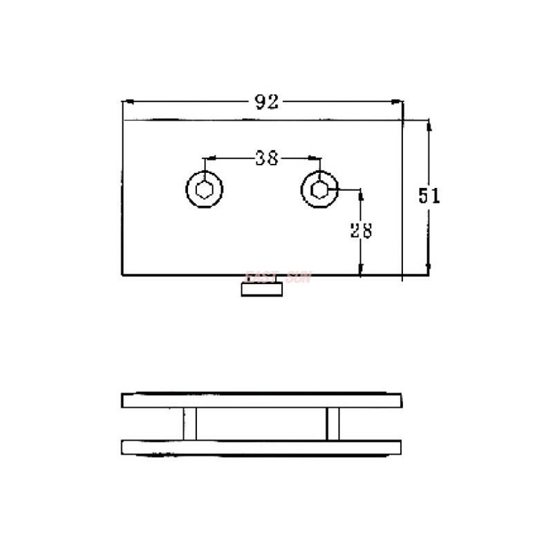 porta articulada sem moldura com vidro transparente