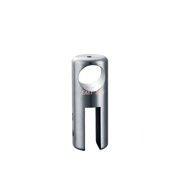 Perna de suporte para divisória de vaso sanitário de aço inoxidável