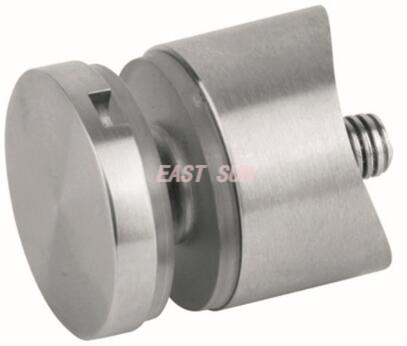 Venda quente balaústre publicidade parafuso rosca fixadores de vidro braçadeira de trilhos de aço inoxidável publicidade prego vidro impasse GBF-012