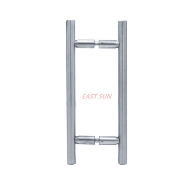 Alça de puxar costas com costas estilo escada preta fosca de 6'