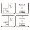GBF-4002-Grampos de vidro