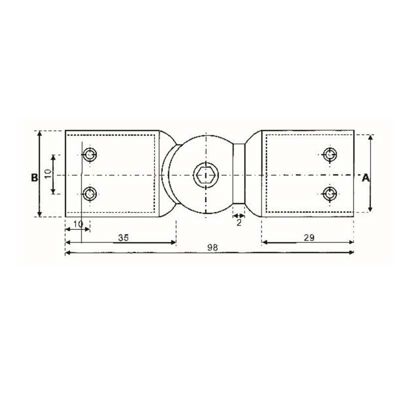 Conectores para banheiro KF-039