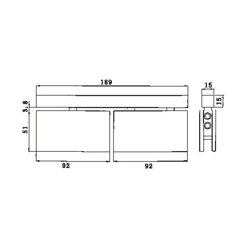 Série de portas pivotantes PTD-311