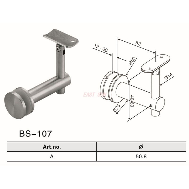 BS-107-Acessórios para corrimão