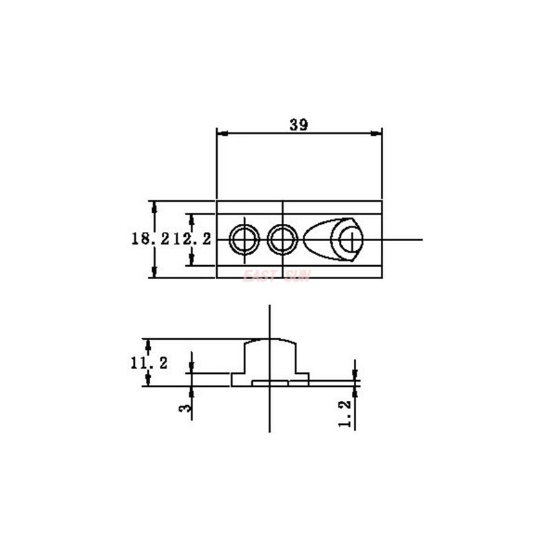 hardware de porta com dobradi&ccedil;a pivotante