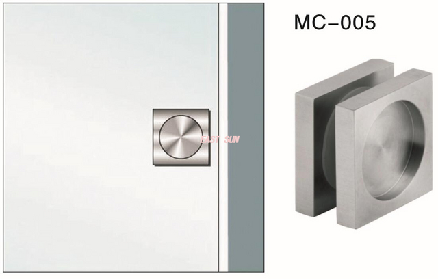 Mover maçaneta da porta maçaneta da porta de vidro