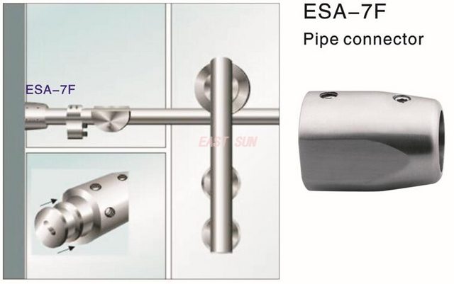 Mova o tubo da porta e o conector de parede
