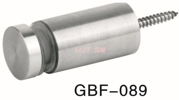 Preço de fábrica Venda Diretamente Através do Aperto Acessível Ajustável Standoffs de Aço Inoxidável Oco Wall Mount Sign Standoffs GBF-089