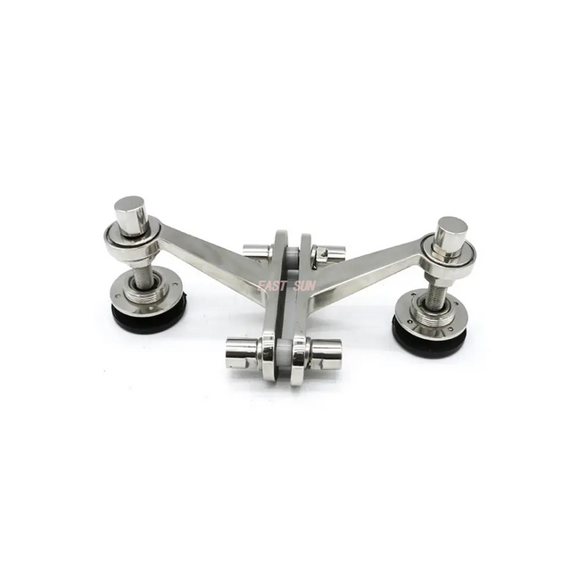 Fachada de vidro aranha Condibe em aço inoxidável T Way