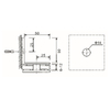 Grampos de vidro GBF-843