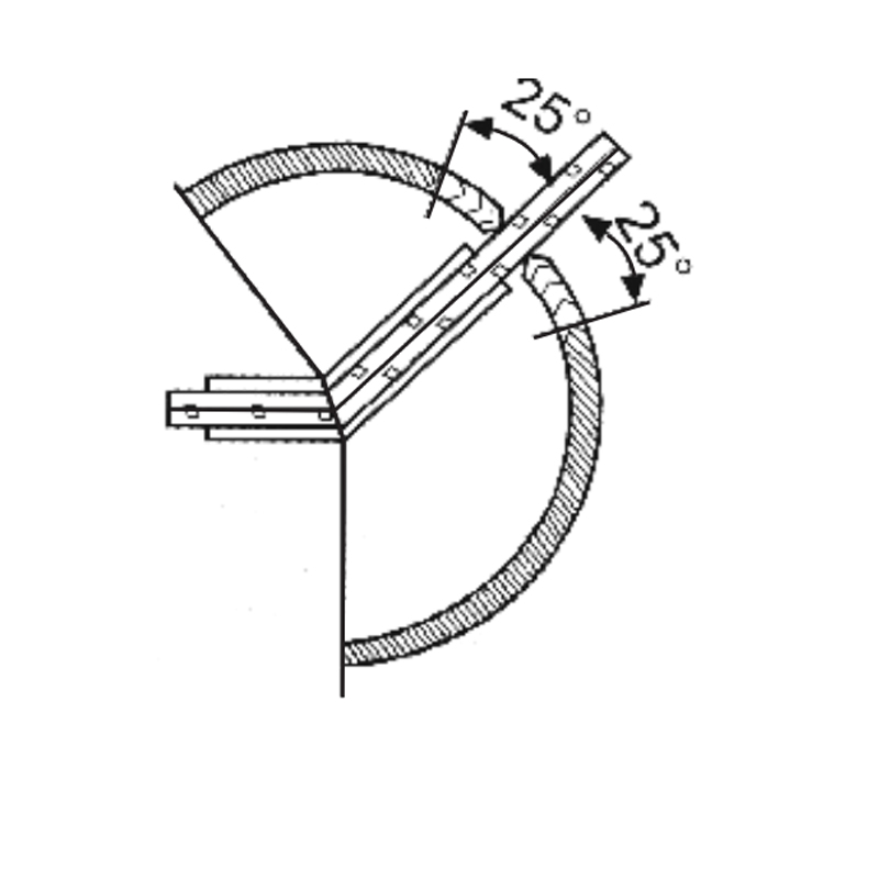 ESH-522-Dobradiças para porta de chuveiro