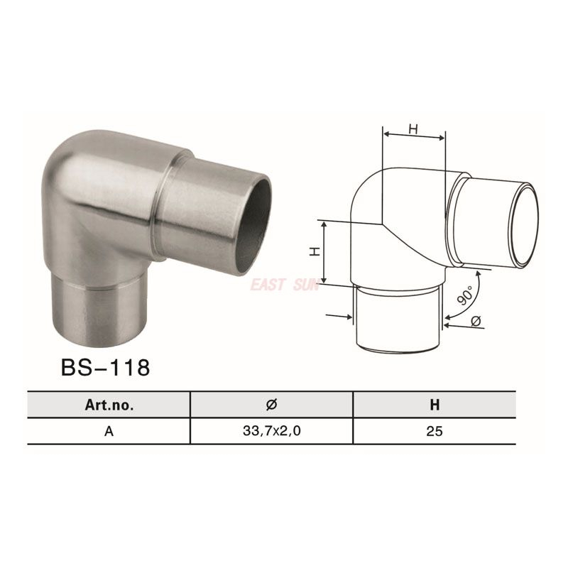 BS-118-Acessórios para corrimão