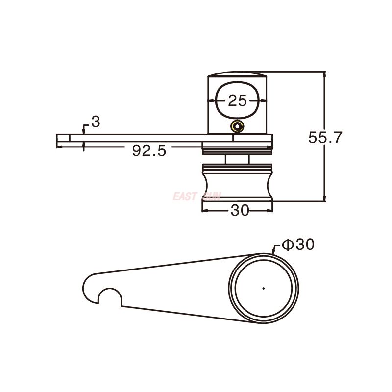 KLH-015-Trava de botão