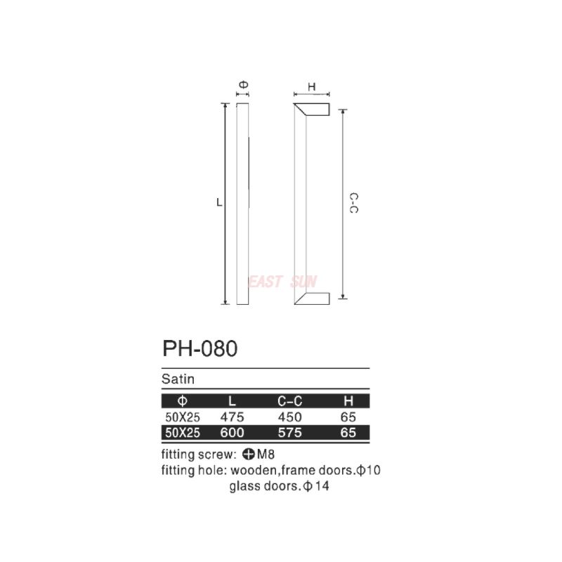 PH-080-Alças de puxar
