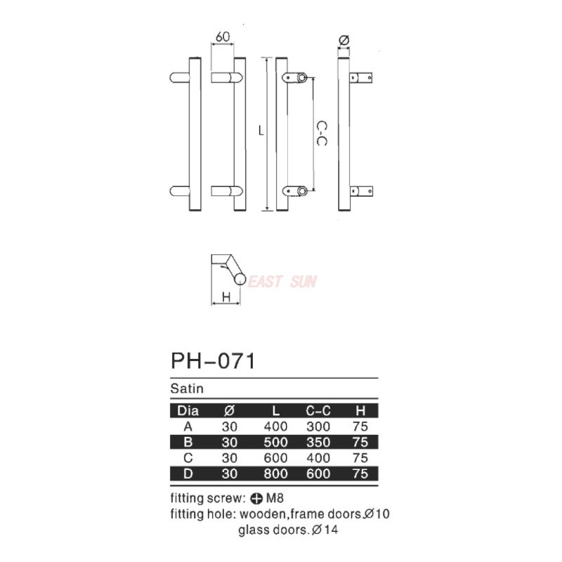 PH-071-Alças de puxar