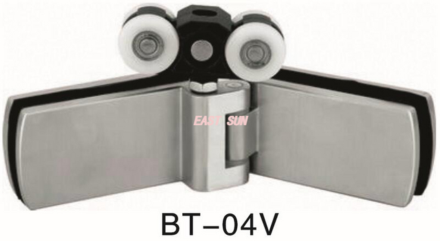 Dobradiça de porta dobrável de vidro superior para vidro