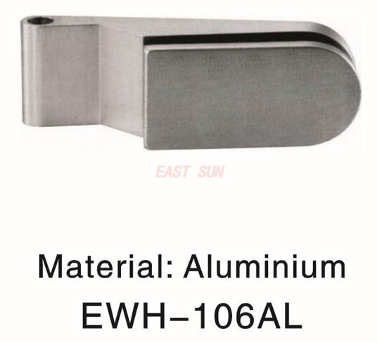 Fechaduras de porta de vidro Fechaduras de vidro com dobradiças de vidro EWH-106AL