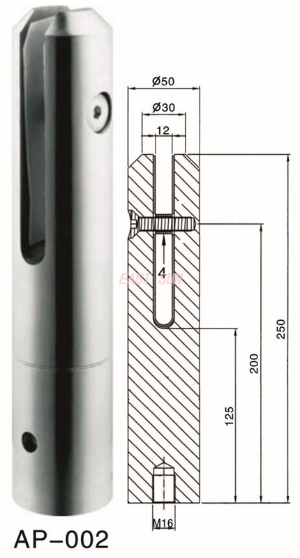 Mini torneira de vidro com montagem lateral e design moderno