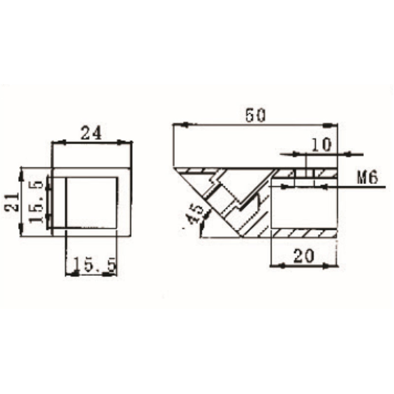 KF-1002- conectores para banheiros