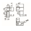 KF-1009- conectores para banheiros