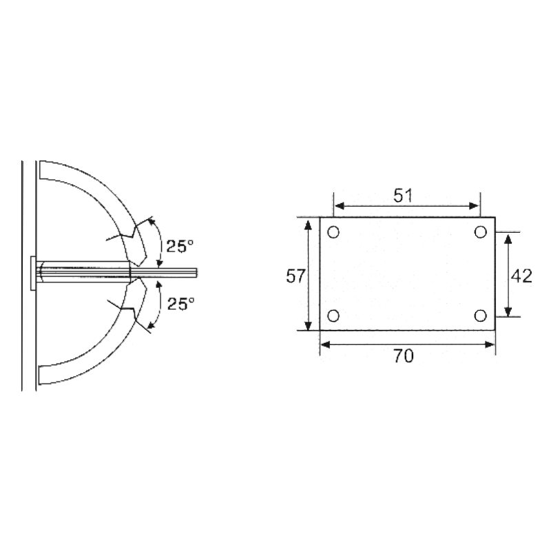 ESH-101-Dobradiças para porta de chuveiro
