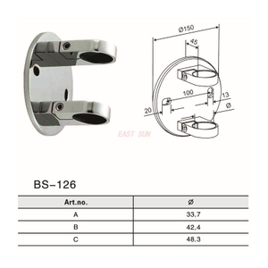BS-126-Acessórios para corrimão