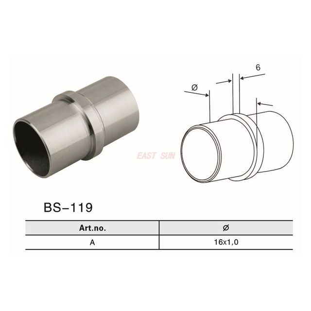 BS-119-Acessórios para corrimão