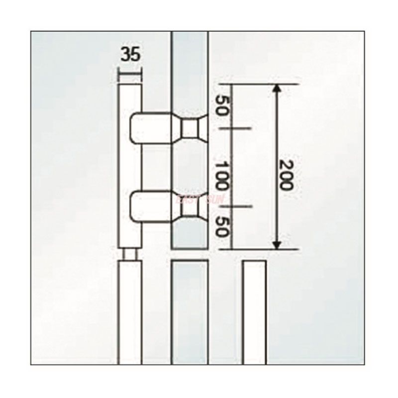 Fechaduras com alça PH-1010
