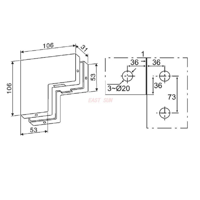 Encaixe de patch PMA-300
