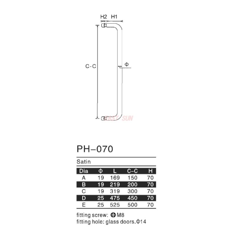 PH-070-Alças de puxar