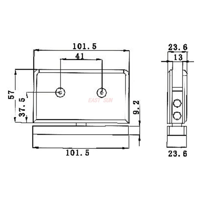 porta de vidro articulada
