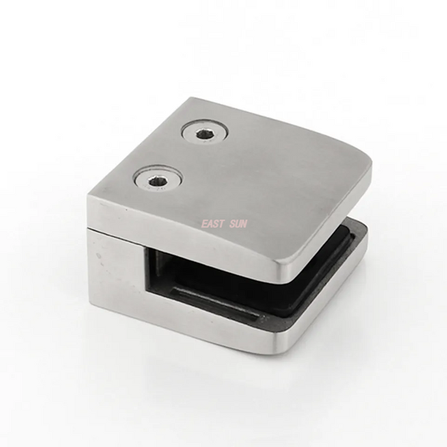 Varanda piscina cercas corrimão escada encaixe de vidro torneira 304 316 suporte de corrimão, suporte de vidro, braçadeira de vidro de aço inoxidável