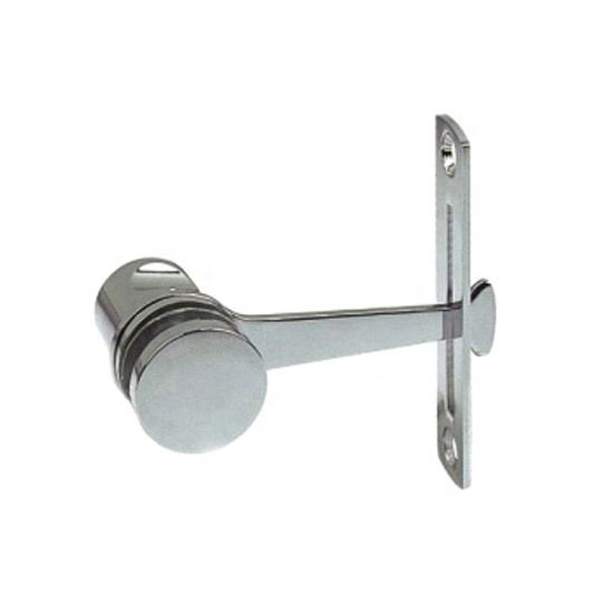Fechadura de porta deslizante de vidro com trava de chuveiro popular na Europa