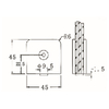 Grampos de vidro GBF-817