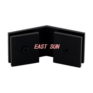  Braçadeira quadrada de vidro a vidro de 135 graus