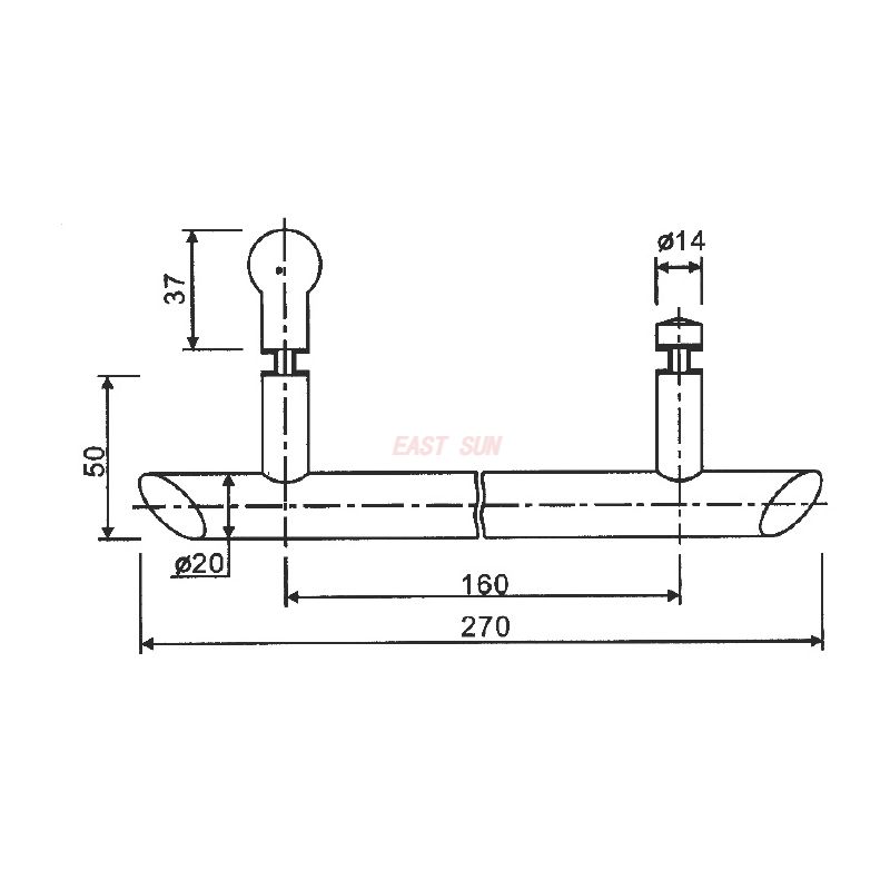 PD-006-Maçanetas para portas de chuveiro