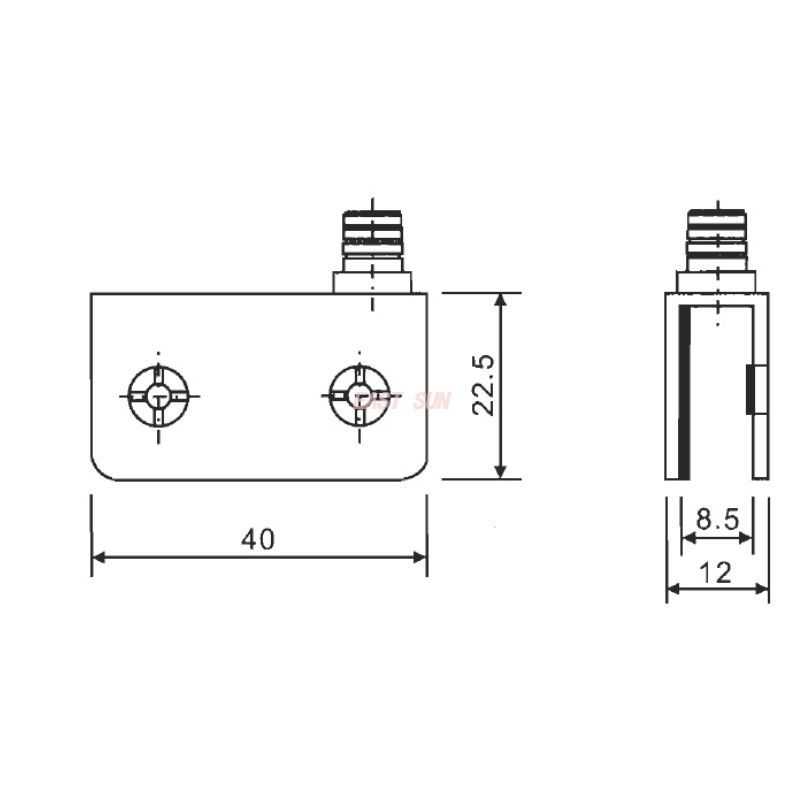 CBH-061-Dobradiças de Gabinete