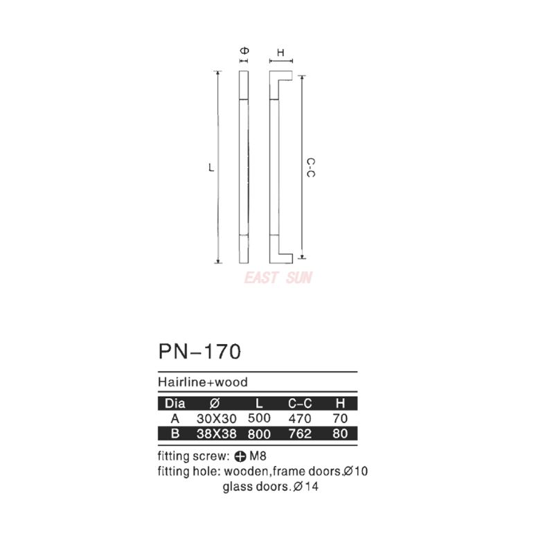 PN-170-Alças de puxar