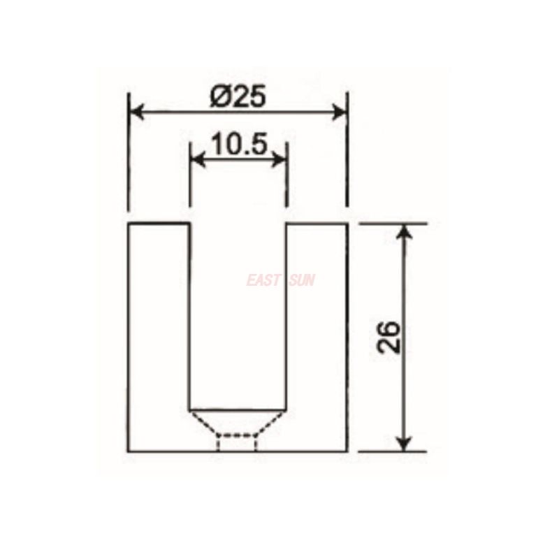 Vidro de 90 graus para bra&ccedil;adeiras de vidro 