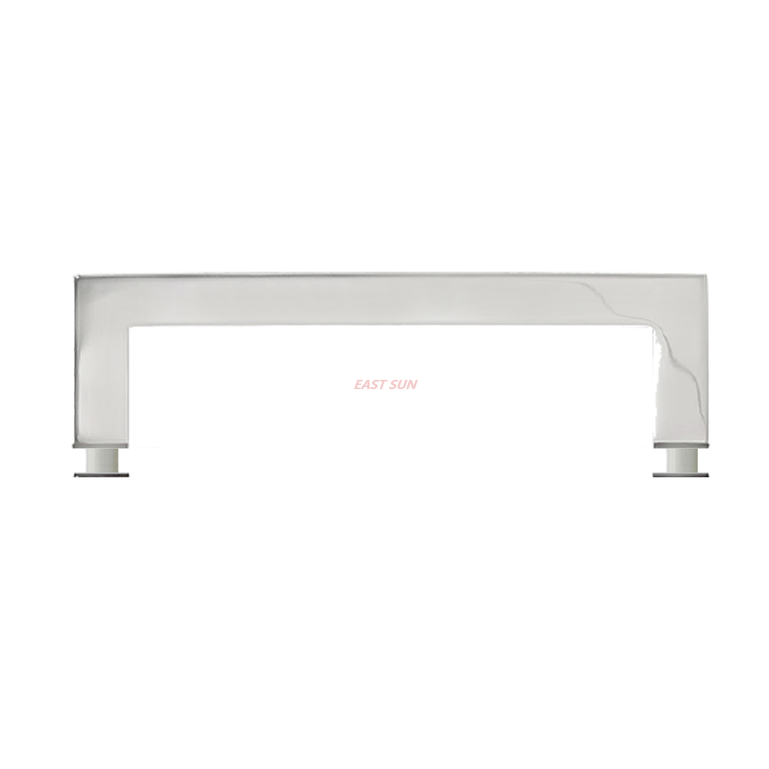 Barra de apoio quadrada de 24' em esquadria inoxidável polido