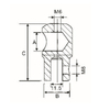 Conectores para banheiro KF-058