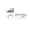 Dobradiças de chuveiro dobráveis ​​FSH-401L