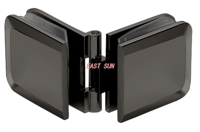 Clipe ajustável de vidro para vidro da série Premier