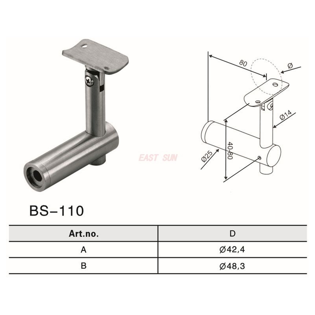 Acessórios para corrimão BS-110