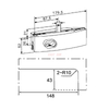 Encaixe de patch PCB-050