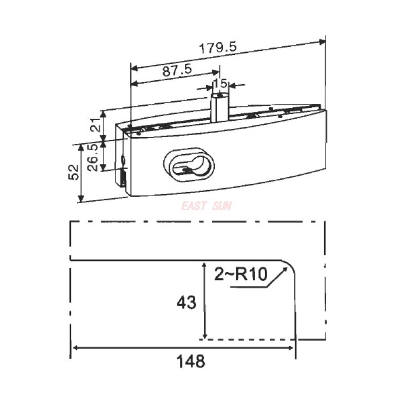 Encaixe de patch PCB-050