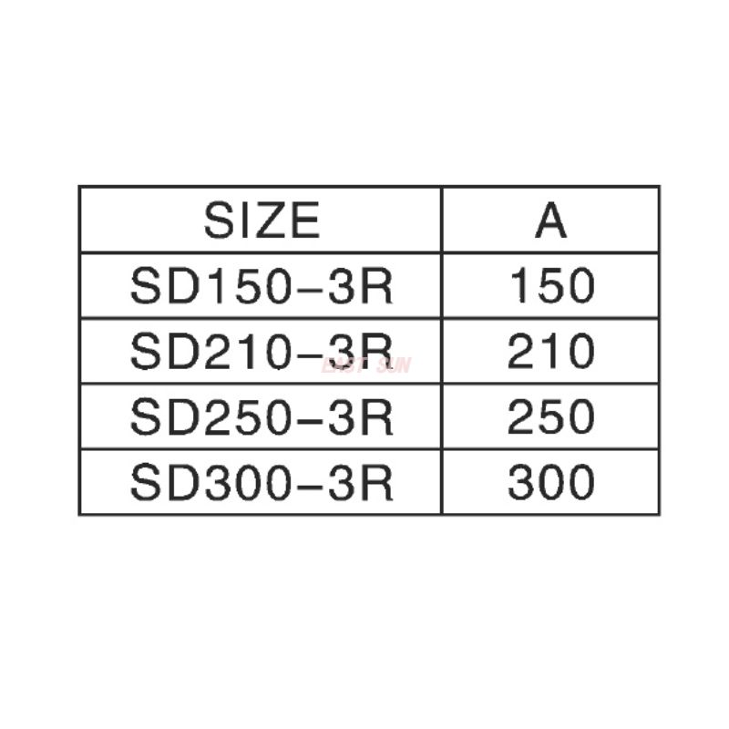 Encaixe SD-150-3R-Aranha